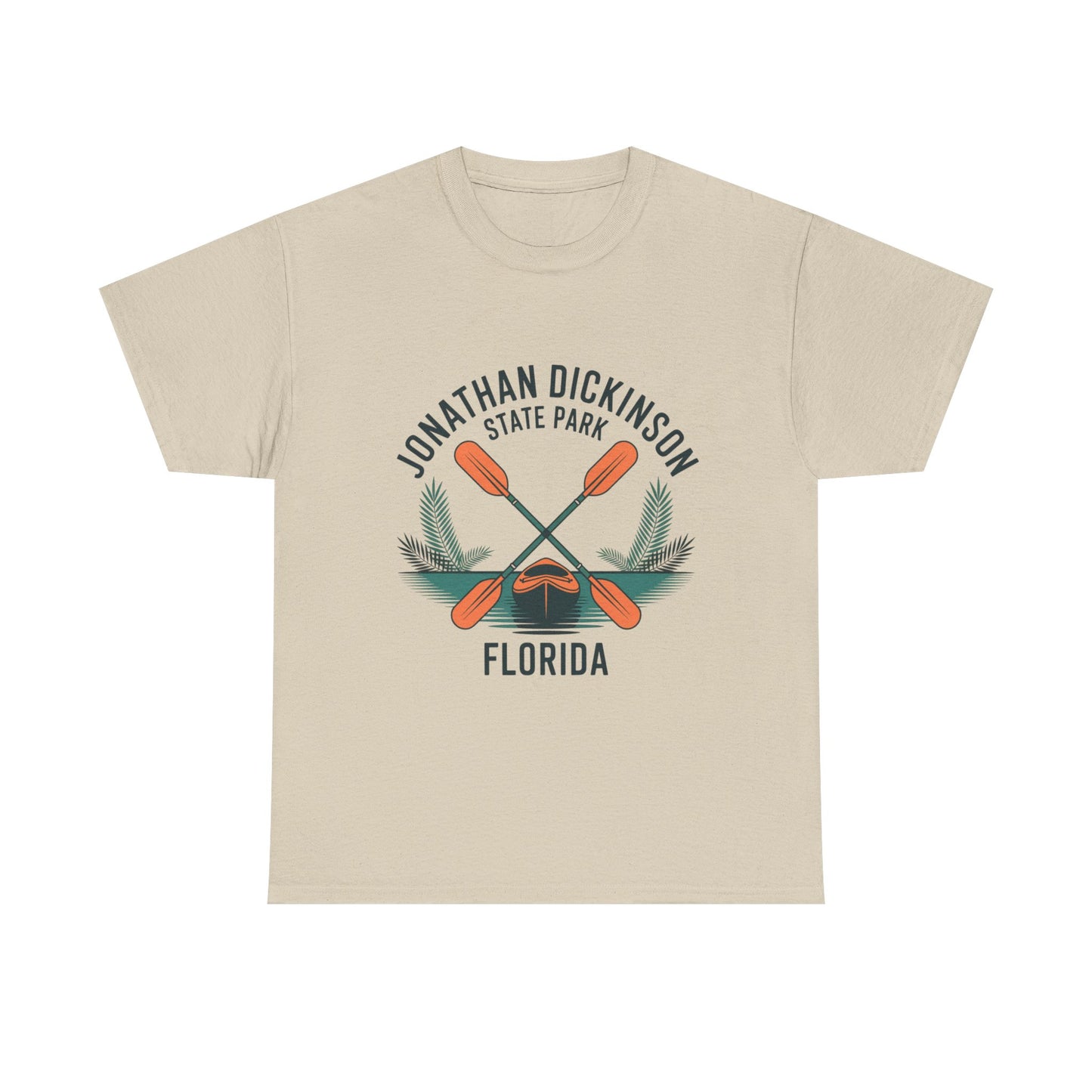 Crossed Kayak Paddle T-Shirt – Jonathan Dickinson State Park Florida Adventure Tee