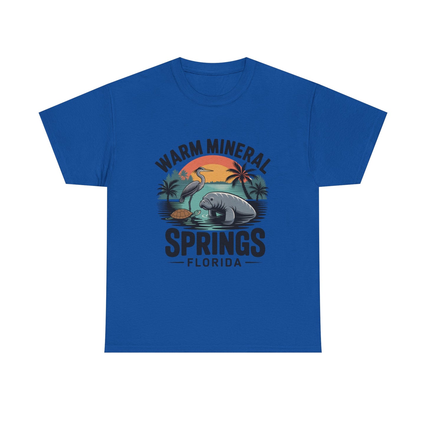 Warm Mineral Springs Florida Wildlife Sunset T-Shirt