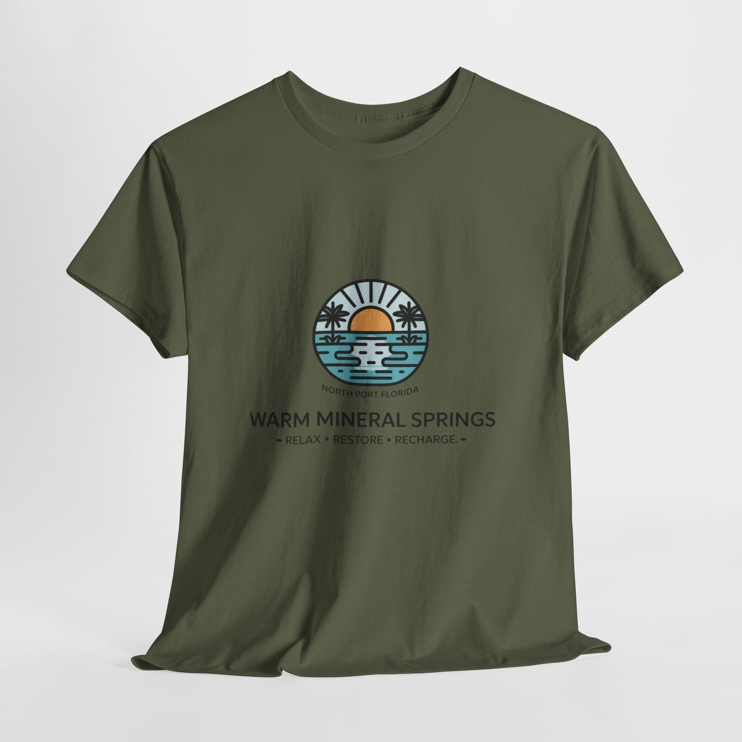 Warm Mineral Springs North Port Florida Relax T-Shirt
