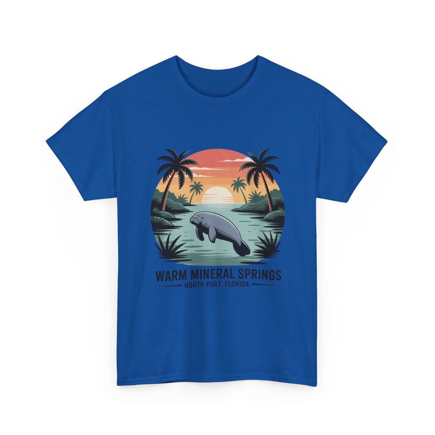 Warm Mineral Springs North Port Florida Manatee T-Shirt
