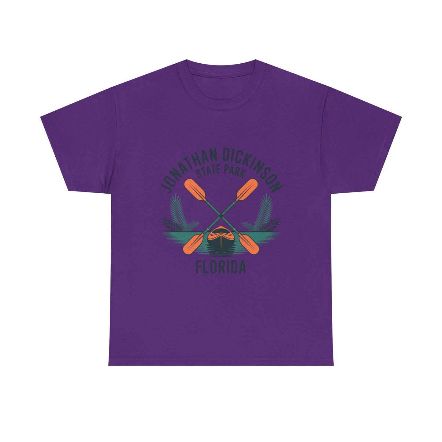 Crossed Kayak Paddle T-Shirt – Jonathan Dickinson State Park Florida Adventure Tee