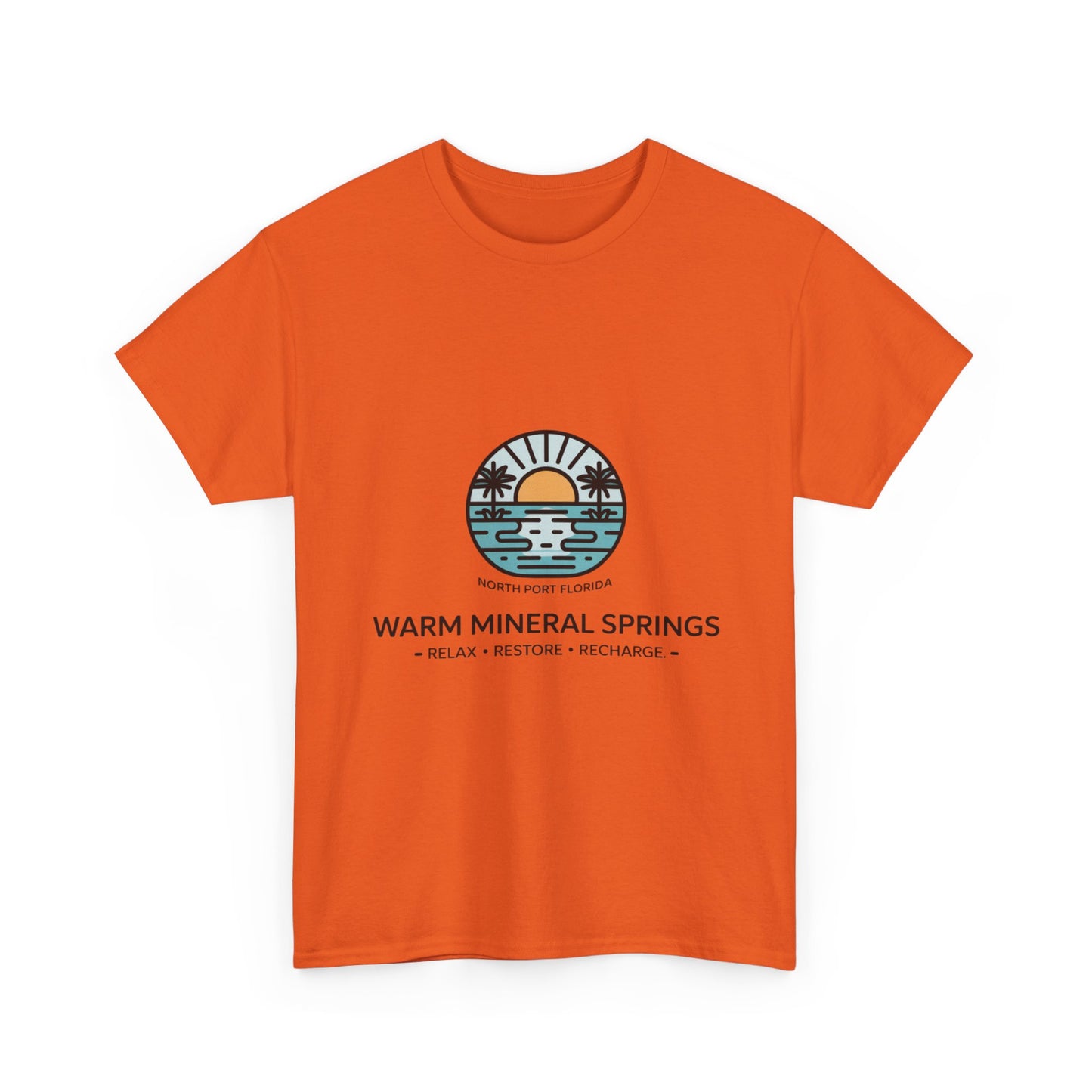 Warm Mineral Springs North Port Florida Relax T-Shirt