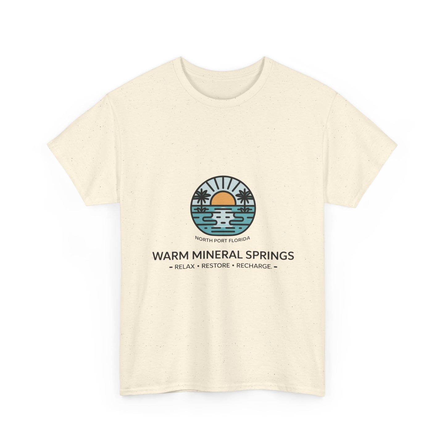 Warm Mineral Springs North Port Florida Relax T-Shirt