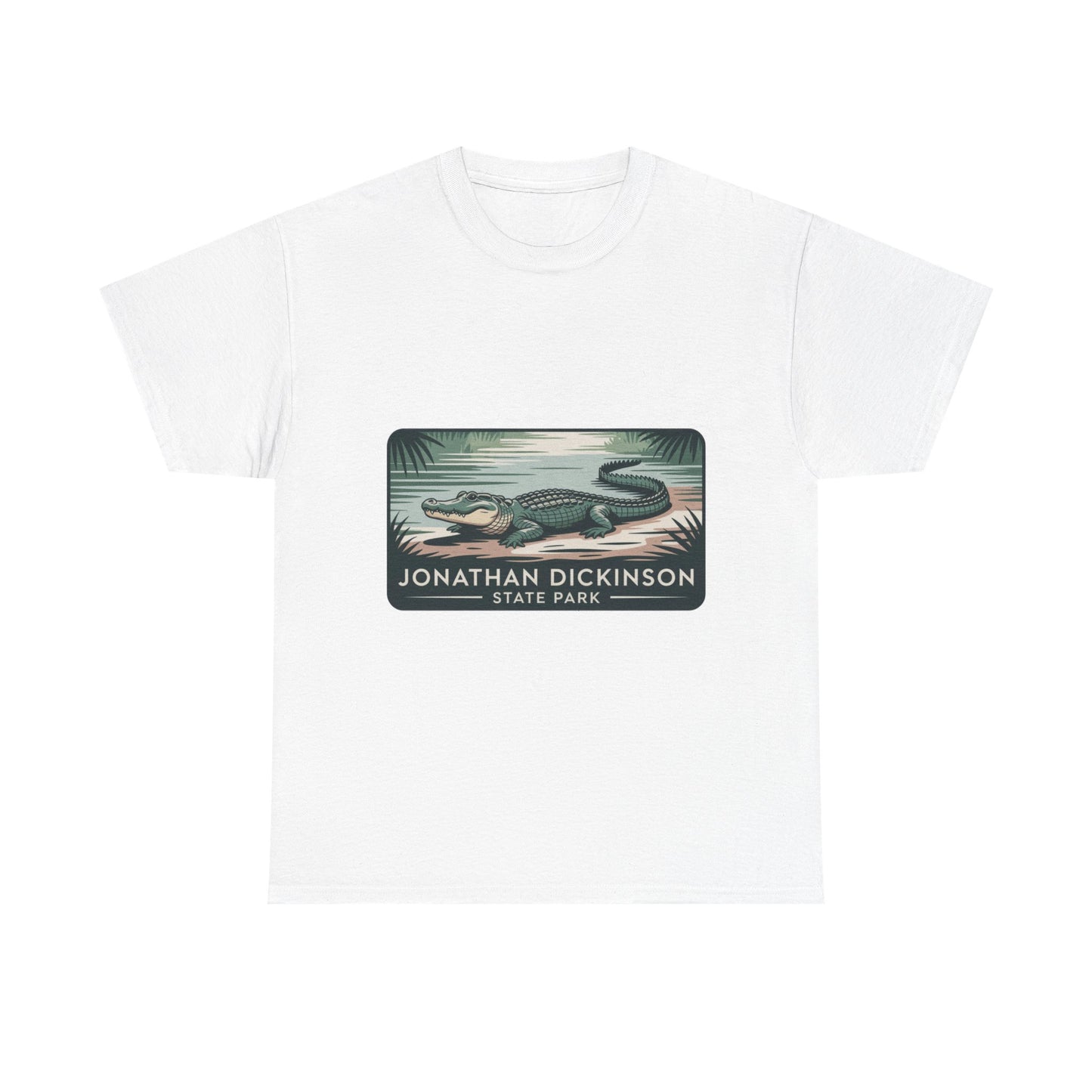 Alligator Badge T-Shirt – Jonathan Dickinson State Park Florida Wildlife Tee