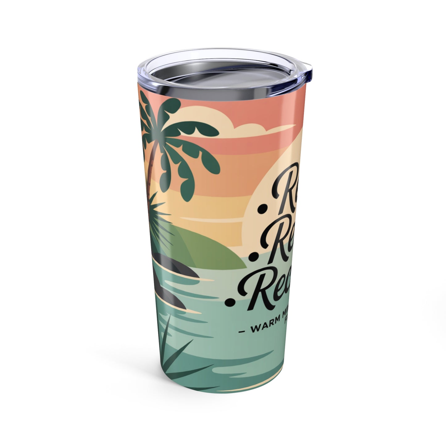 Warm Mineral Springs Florida Relax Restore Recharge Tumbler
