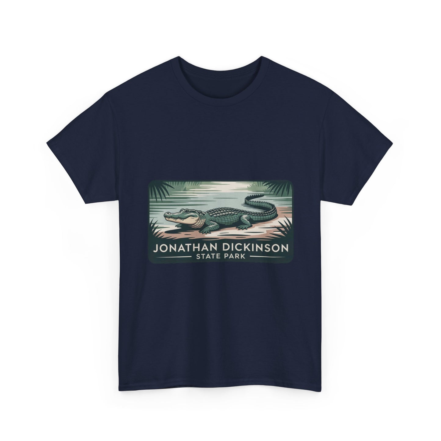 Alligator Badge T-Shirt – Jonathan Dickinson State Park Florida Wildlife Tee