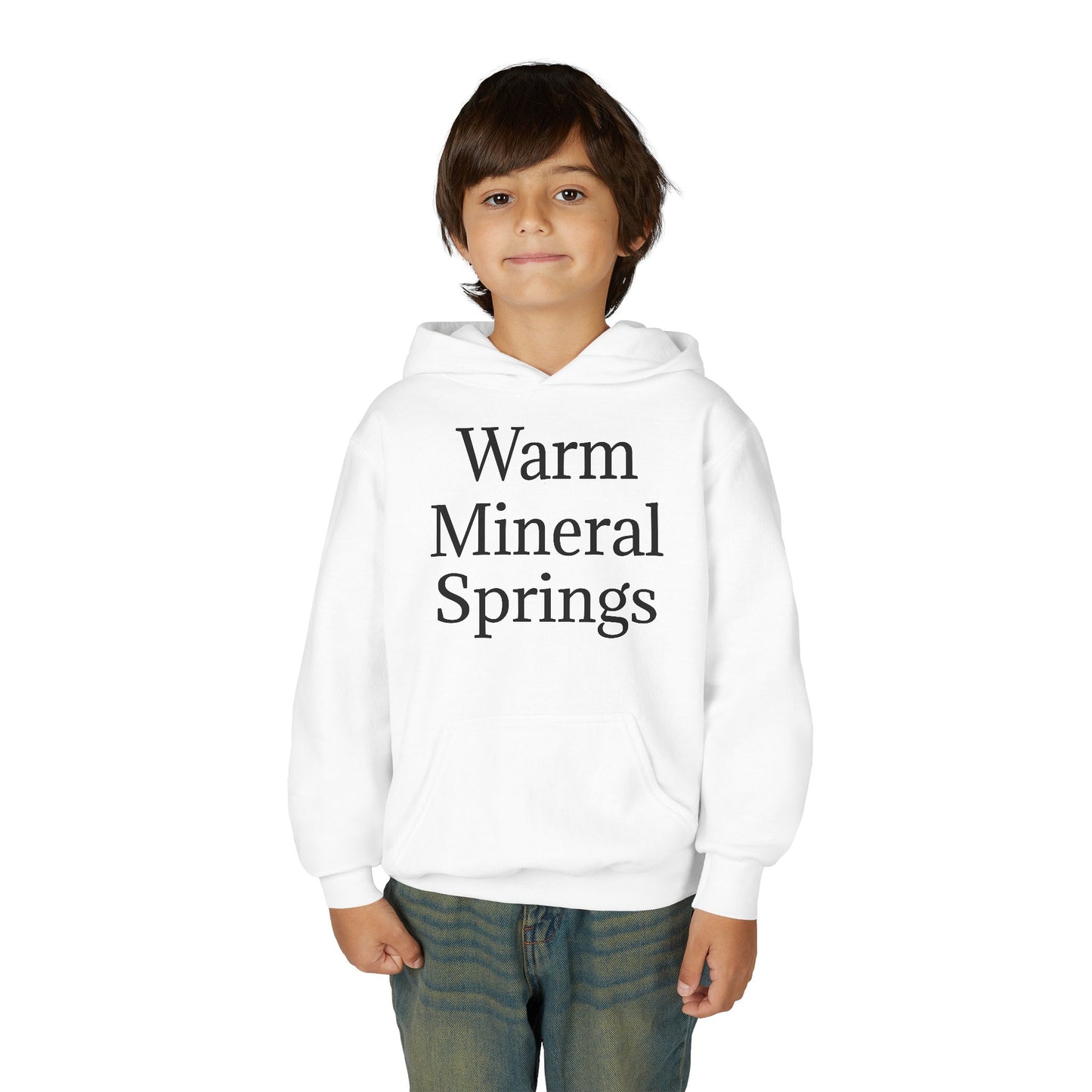 Kids Warm Mineral Springs Hoodie Sweatshirt – Cozy Florida Souvenir Apparel