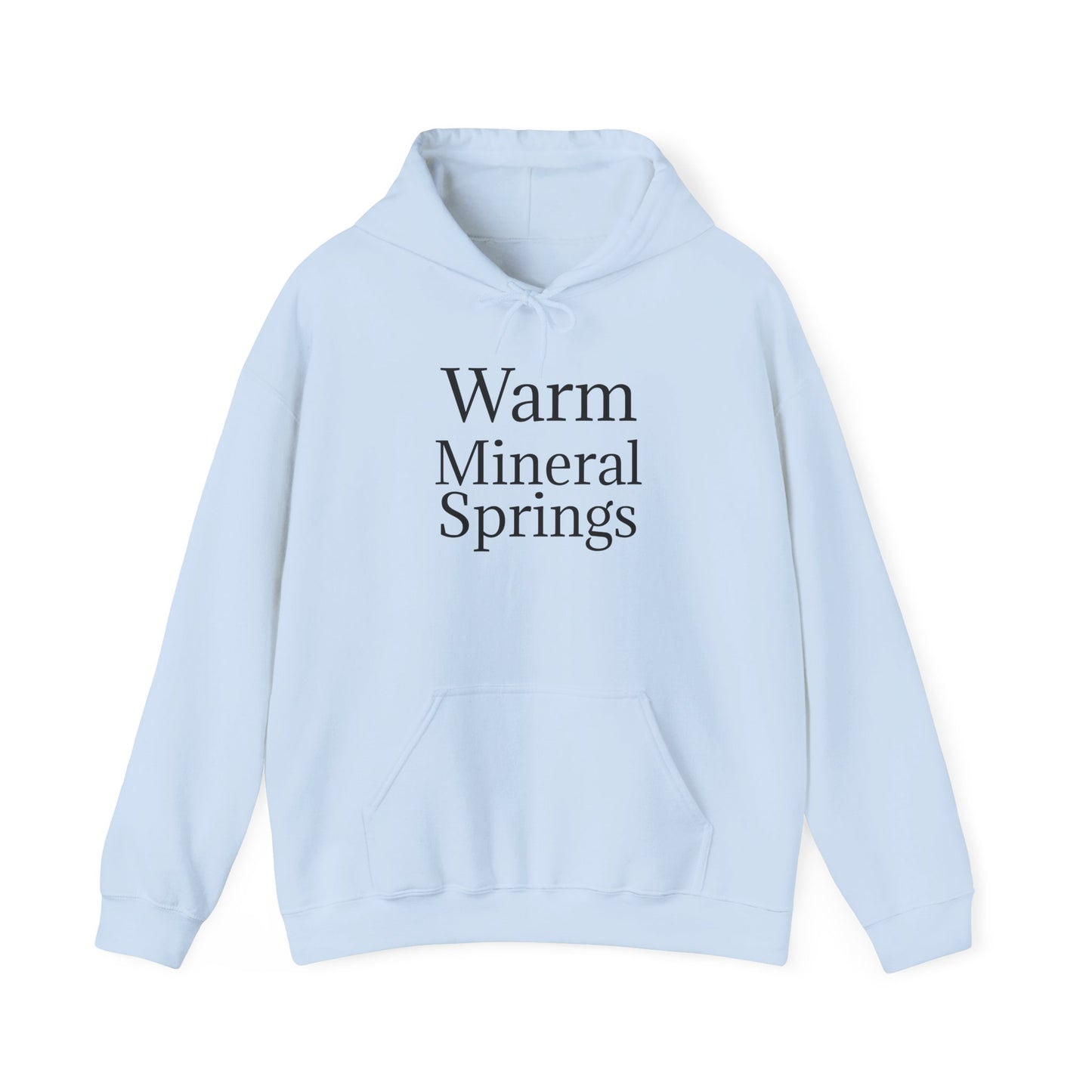 Classic Warm Mineral Springs Hoodie Sweatshirt – Cozy Florida Souvenir Apparel