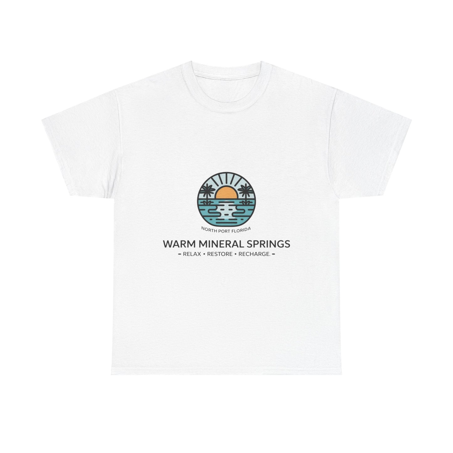 Warm Mineral Springs North Port Florida Relax T-Shirt
