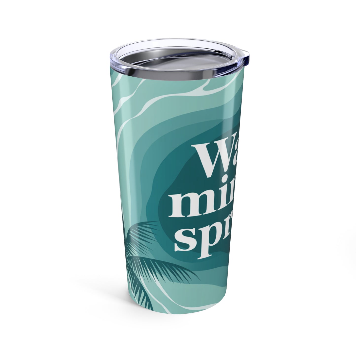 Warm Mineral Springs Florida Modern Travel Tumbler