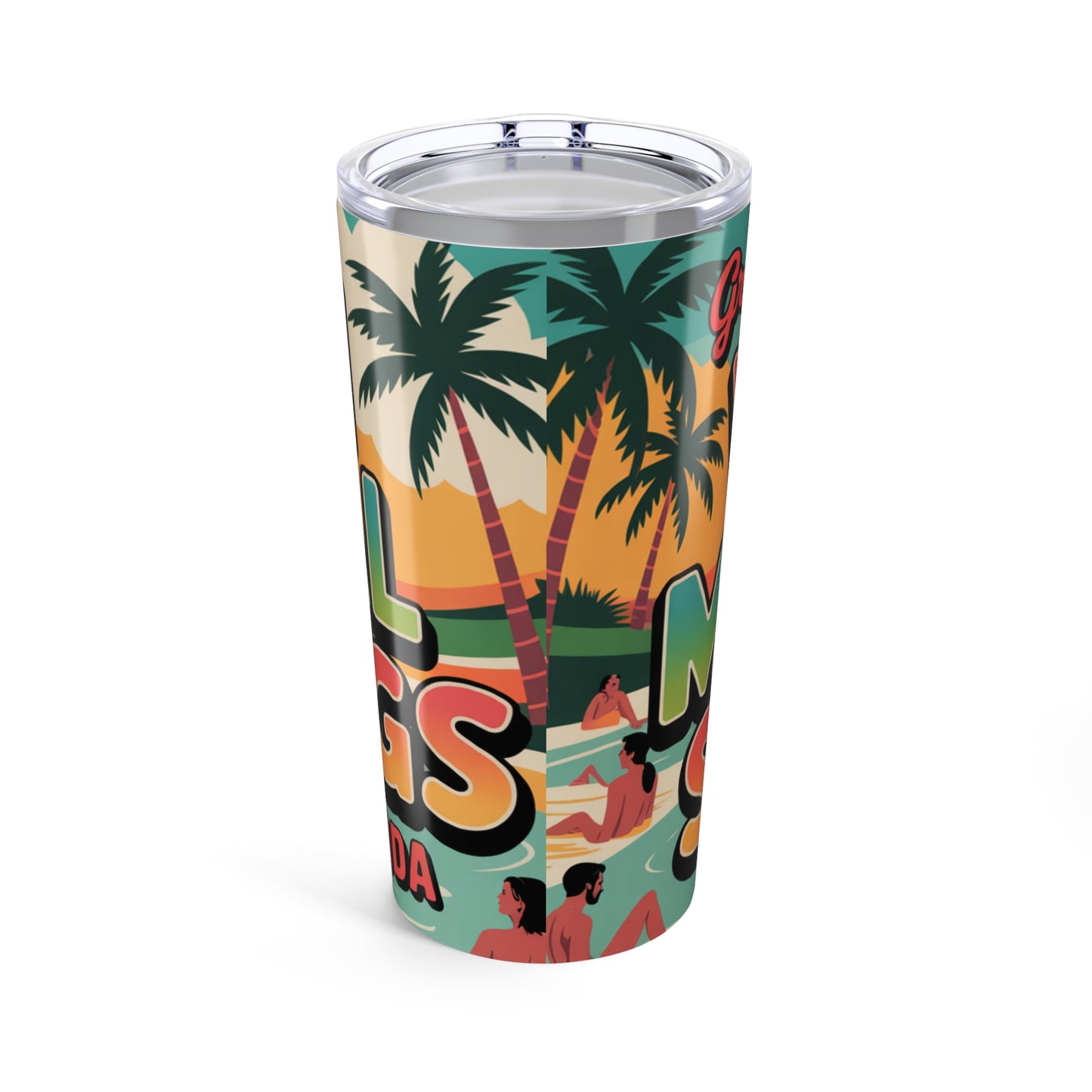 Warm Mineral Springs Florida Greetings Travel Tumbler