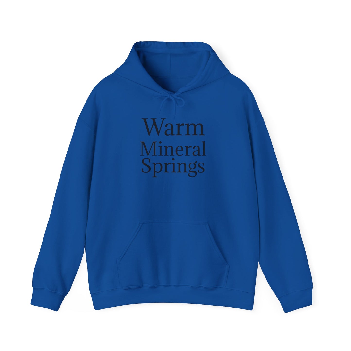 Classic Warm Mineral Springs Hoodie Sweatshirt – Cozy Florida Souvenir Apparel