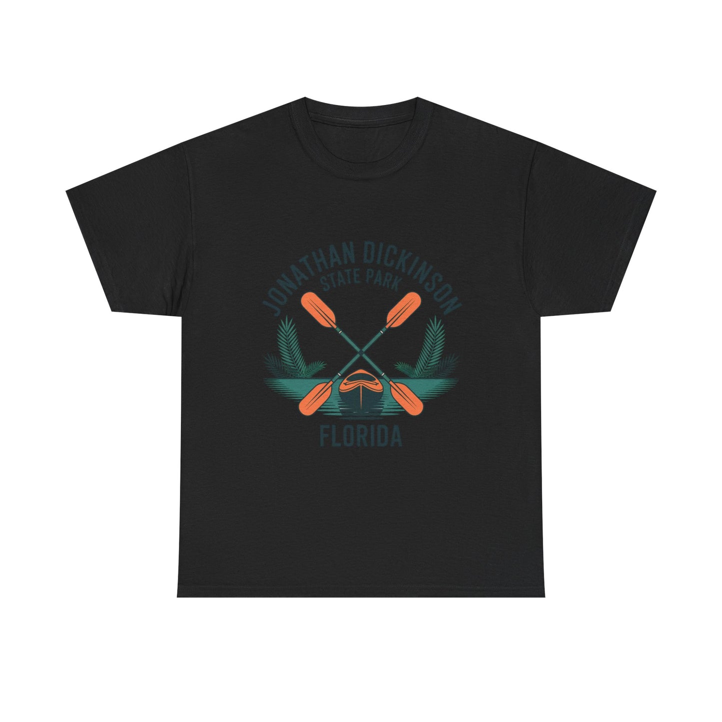 Crossed Kayak Paddle T-Shirt – Jonathan Dickinson State Park Florida Adventure Tee