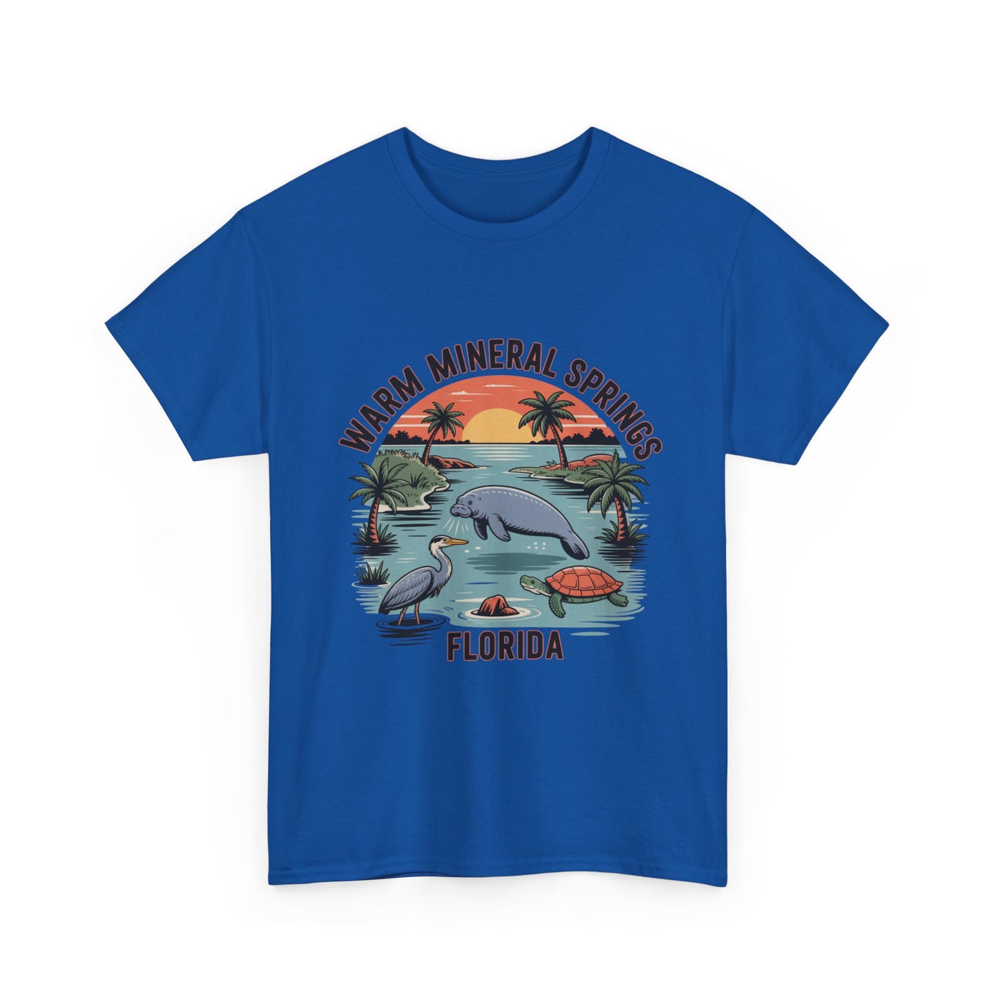 Warm Mineral Springs Florida Wildlife Scene T-Shirt