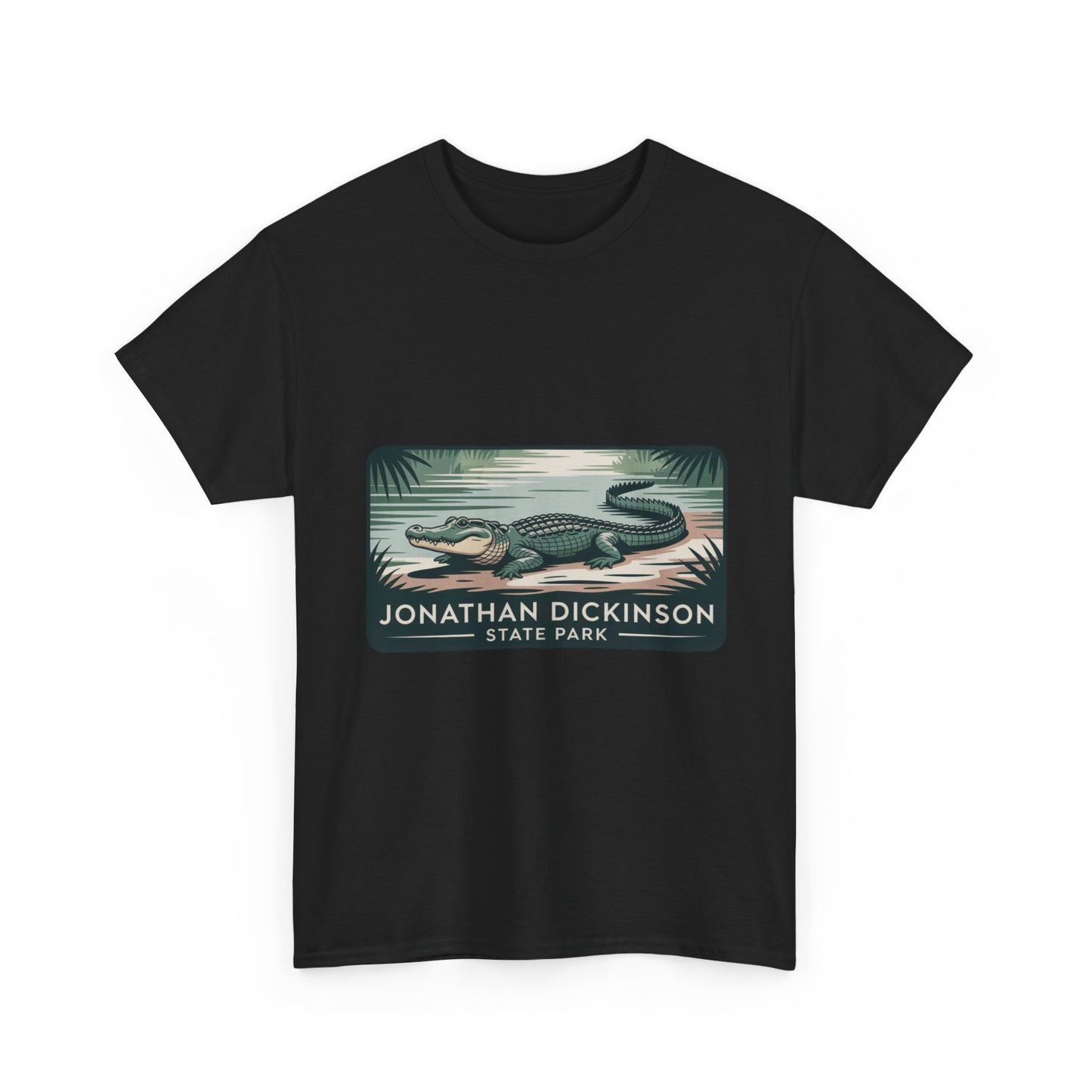 Alligator Badge T-Shirt – Jonathan Dickinson State Park Florida Wildlife Tee