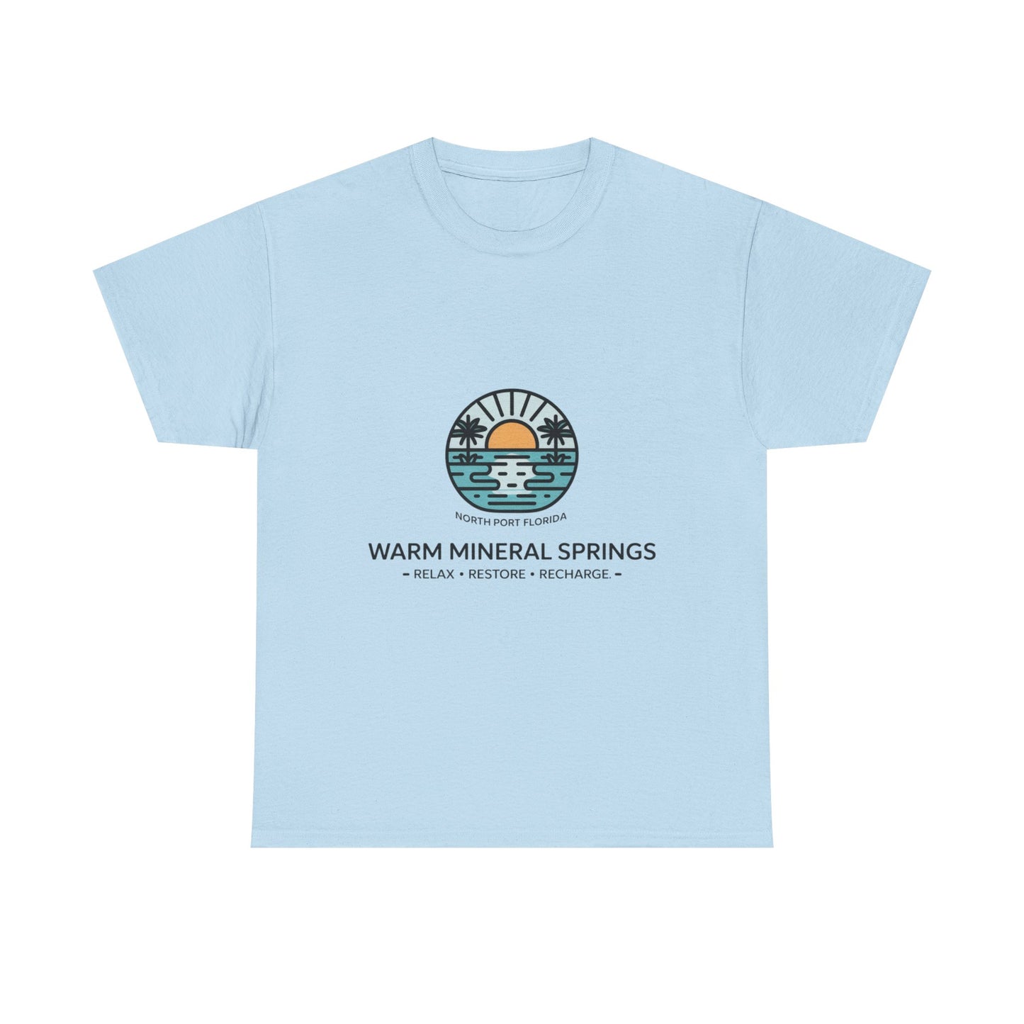 Warm Mineral Springs North Port Florida Relax T-Shirt