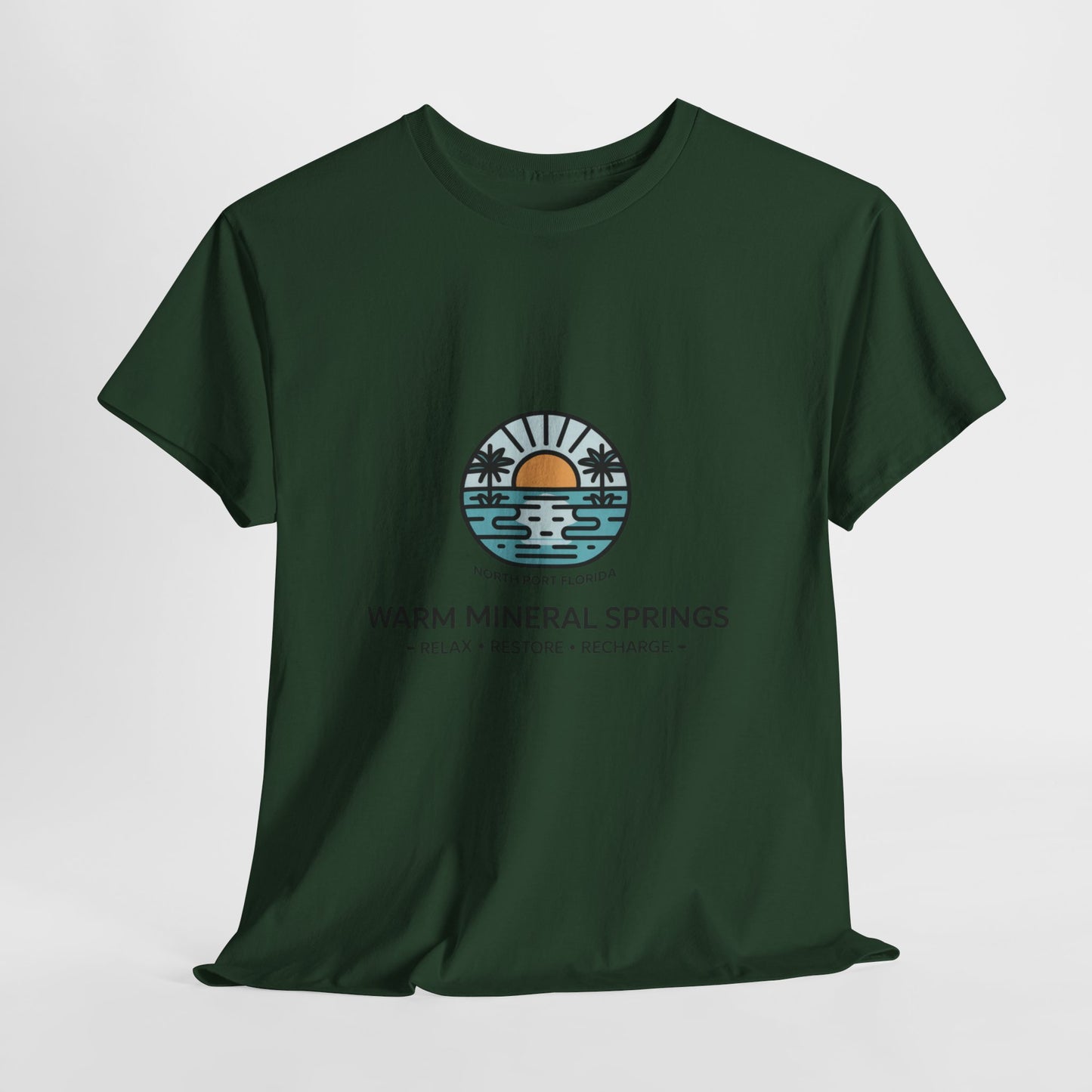 Warm Mineral Springs North Port Florida Relax T-Shirt