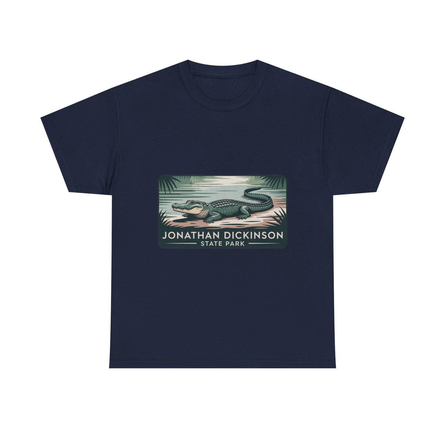 Alligator Badge T-Shirt – Jonathan Dickinson State Park Florida Wildlife Tee