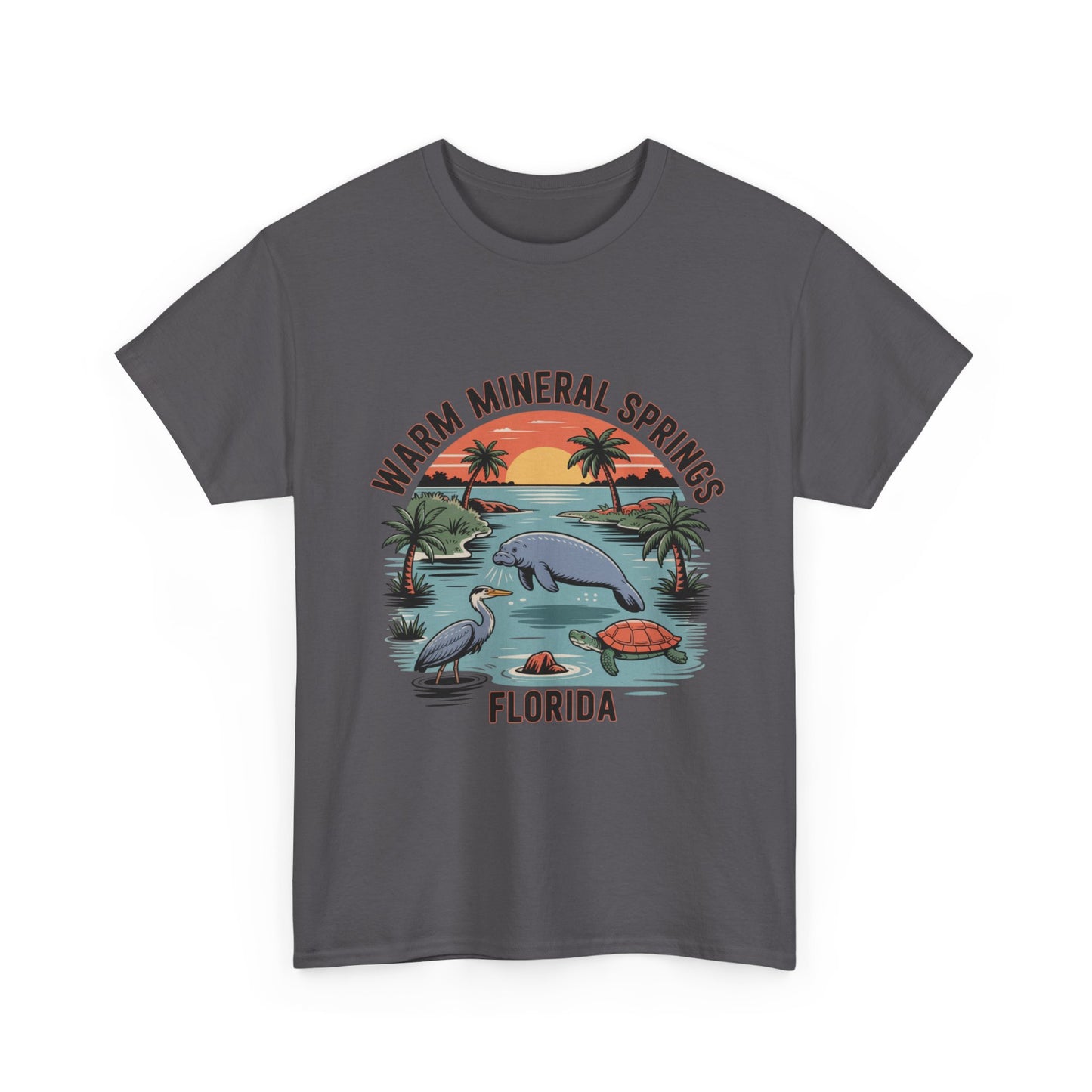 Warm Mineral Springs Florida Wildlife Scene T-Shirt