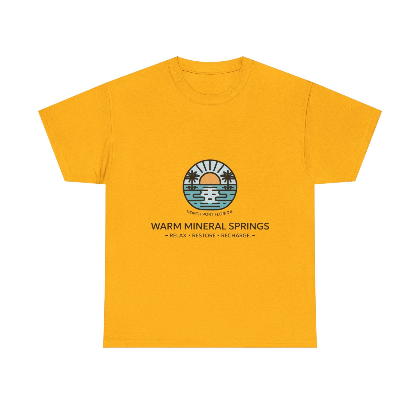 Warm Mineral Springs North Port Florida Relax T-Shirt