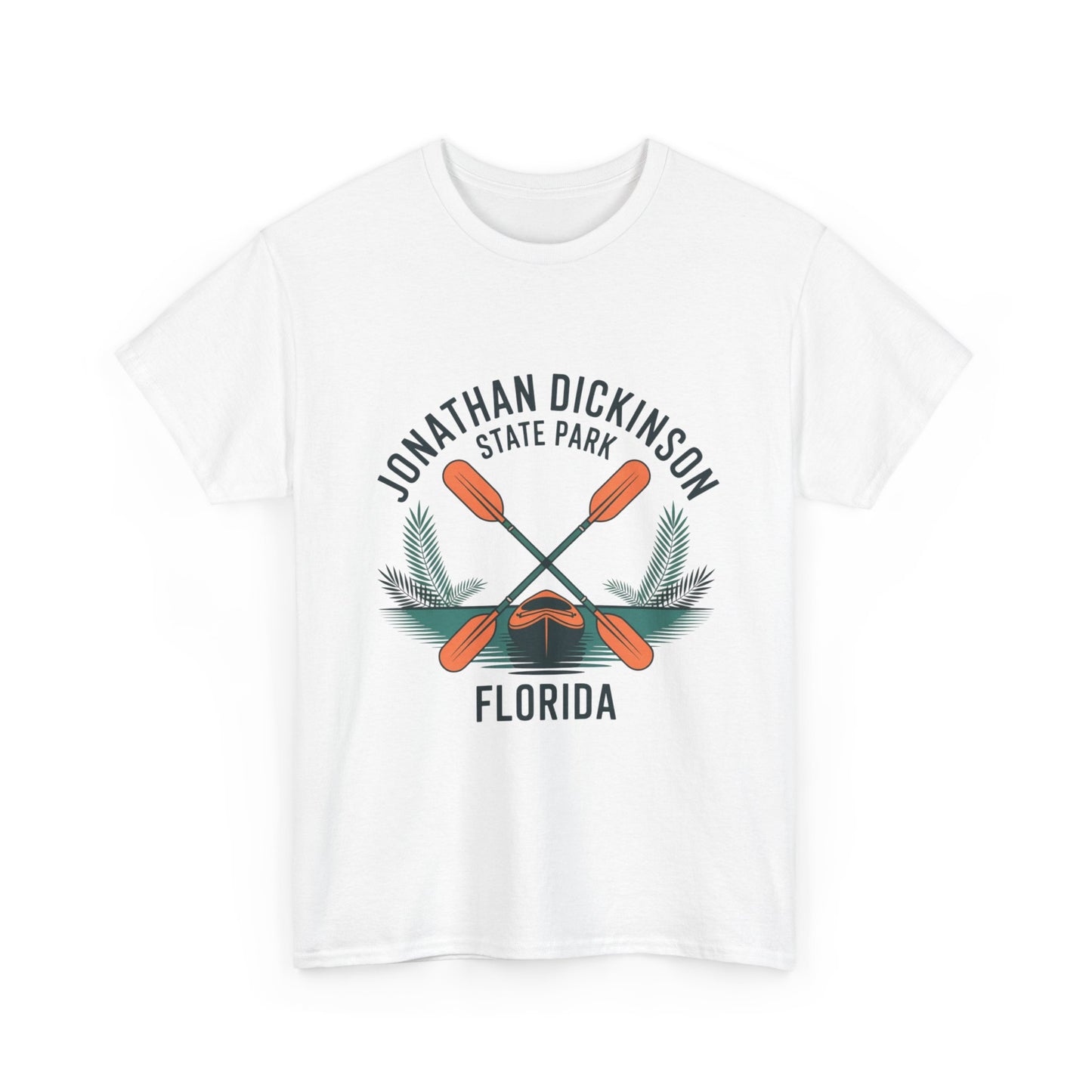Crossed Kayak Paddle T-Shirt – Jonathan Dickinson State Park Florida Adventure Tee