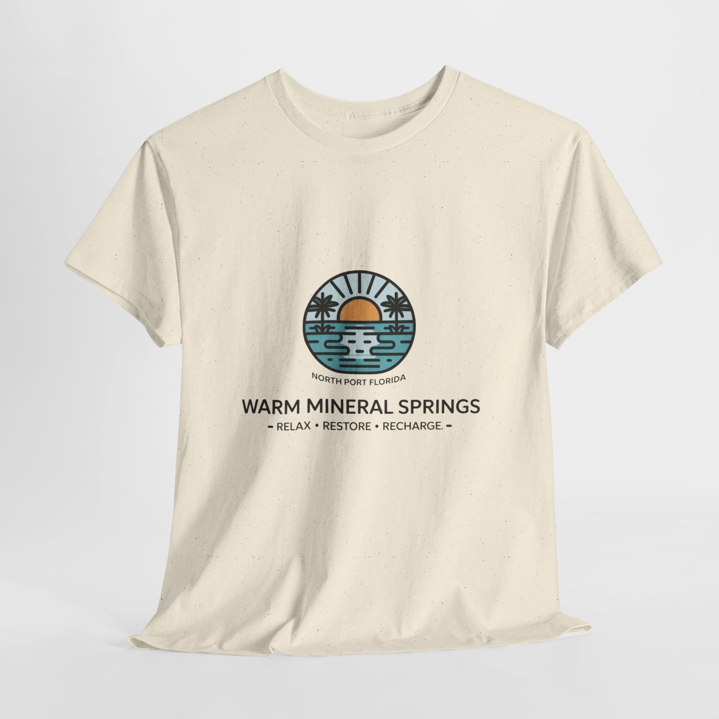 Warm Mineral Springs North Port Florida Relax T-Shirt