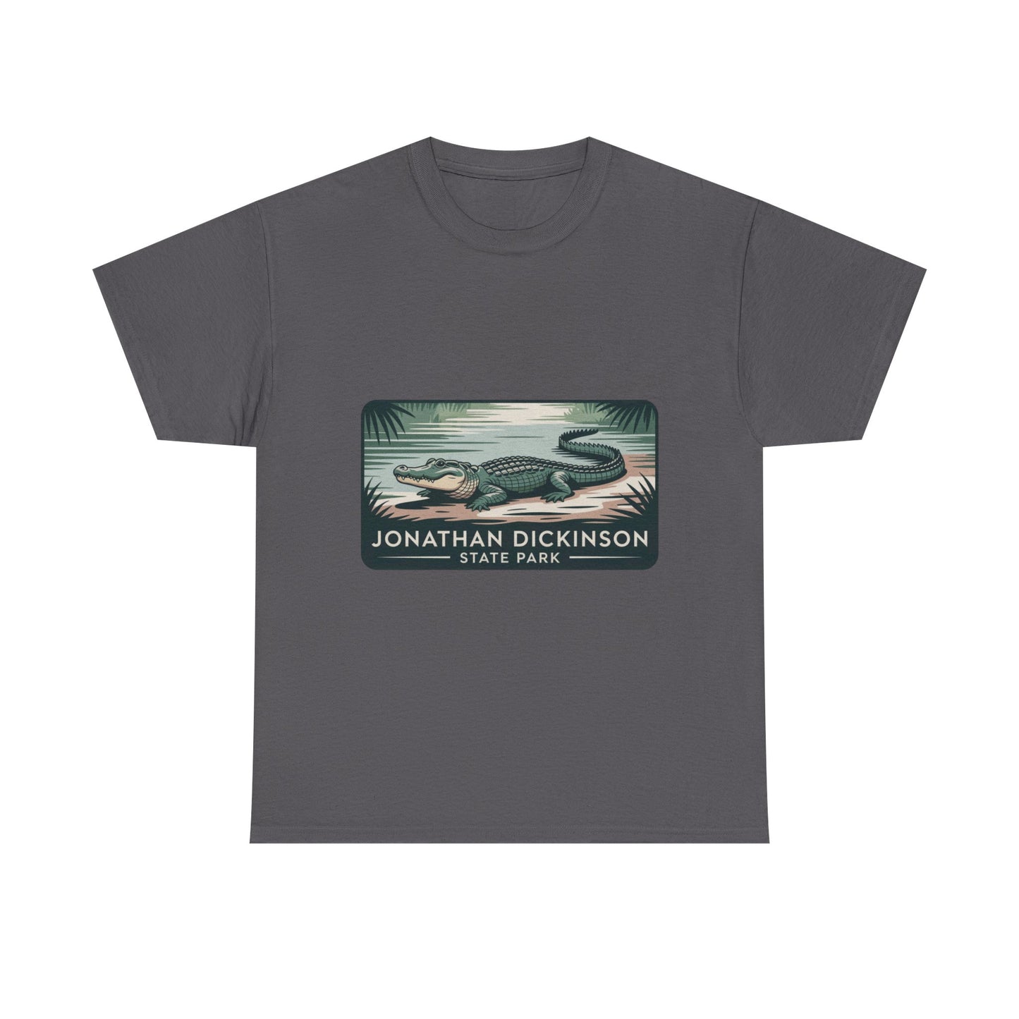 Alligator Badge T-Shirt – Jonathan Dickinson State Park Florida Wildlife Tee