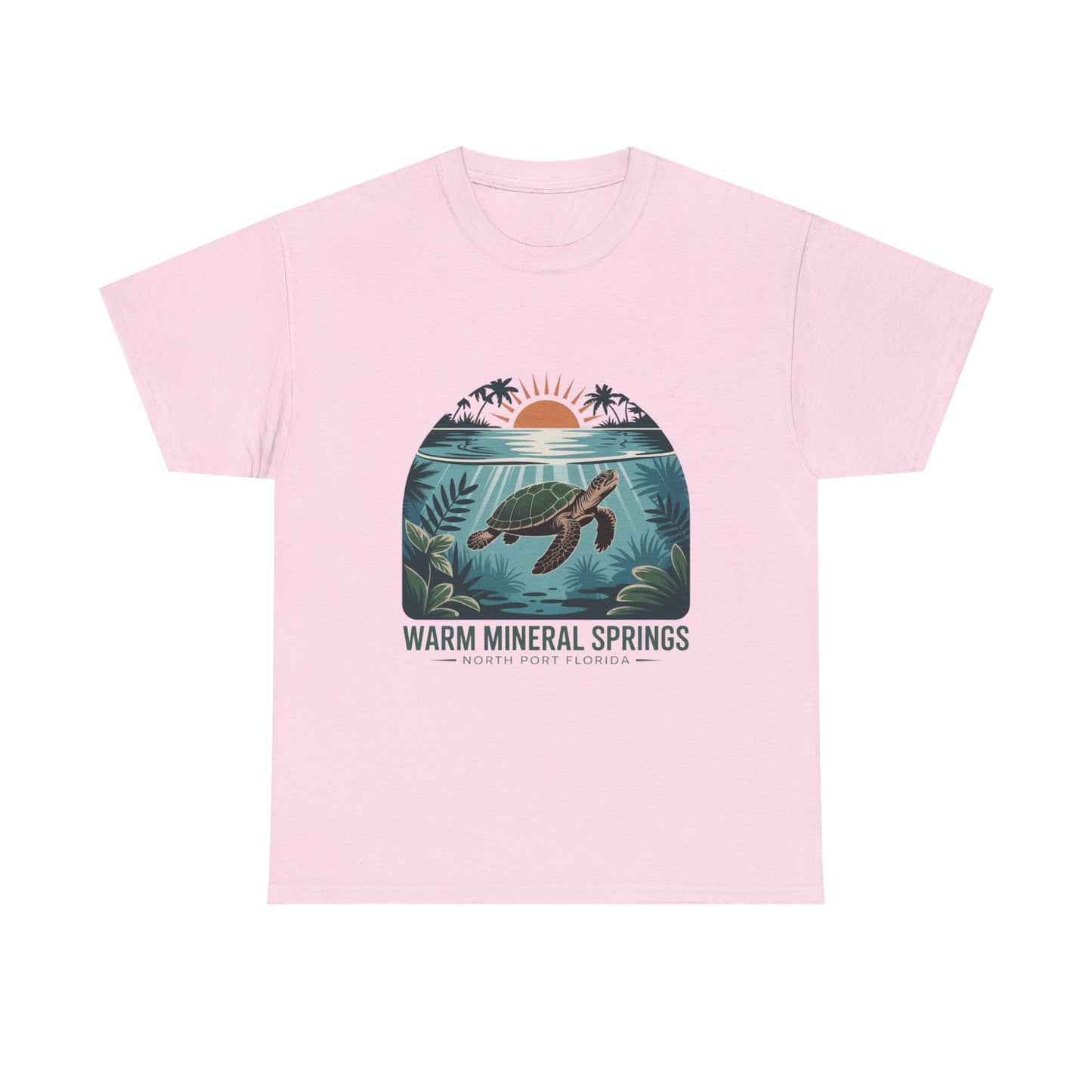 Warm Mineral Springs North Port Florida Turtle T-Shirt