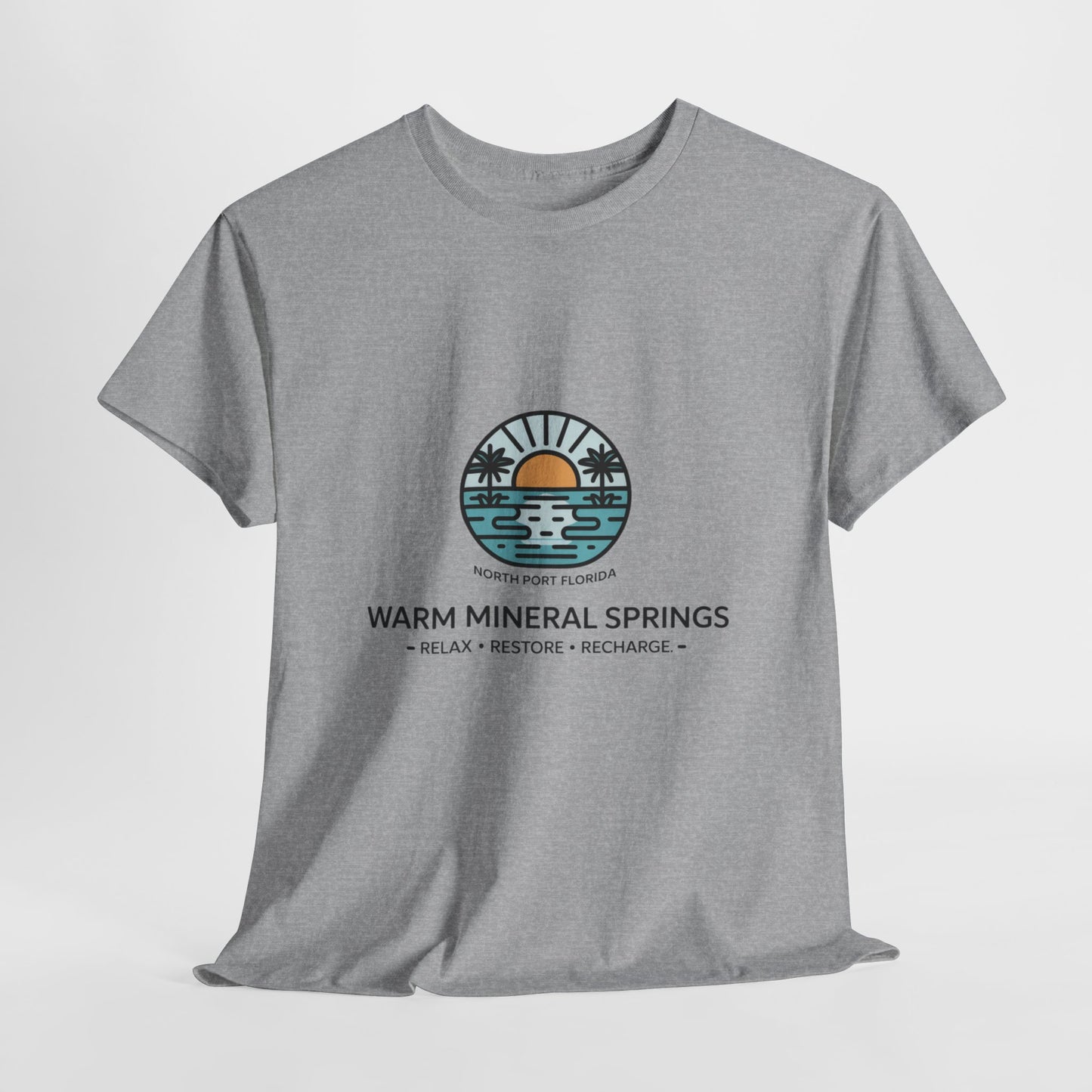 Warm Mineral Springs North Port Florida Relax T-Shirt
