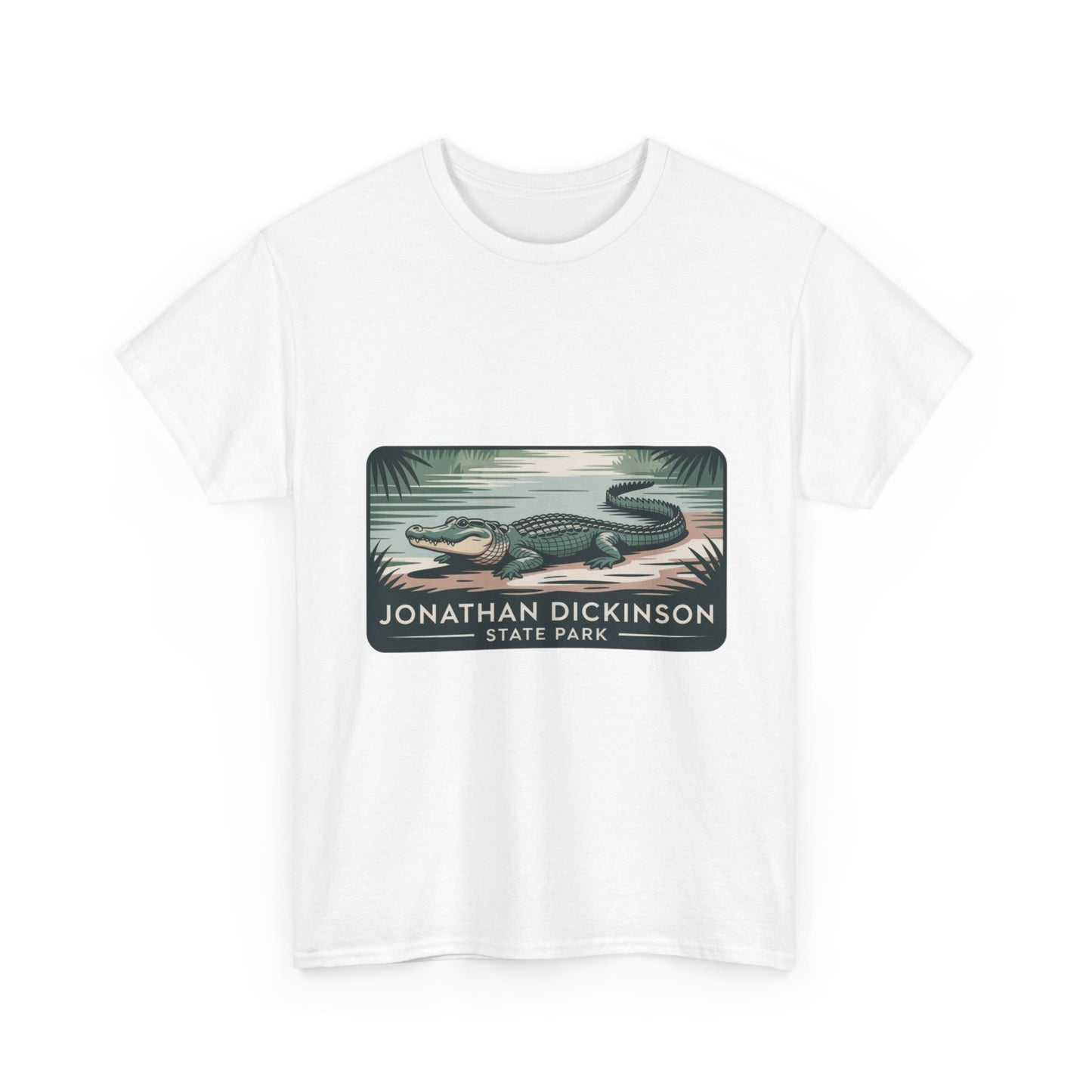 Alligator Badge T-Shirt – Jonathan Dickinson State Park Florida Wildlife Tee