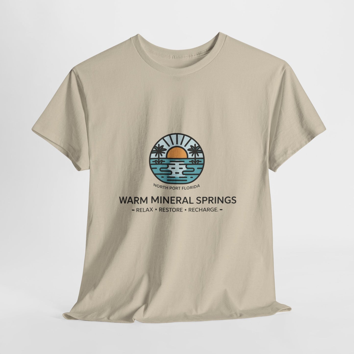 Warm Mineral Springs North Port Florida Relax T-Shirt